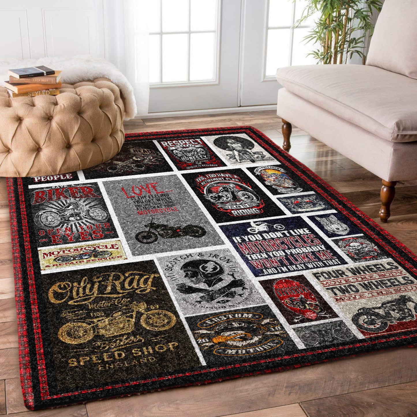 Motorcycle NT2109179R Rug