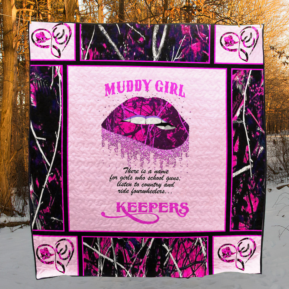 Muddy Girls I M A Muddy Girl CL16110260MDQ Quilt Blanket