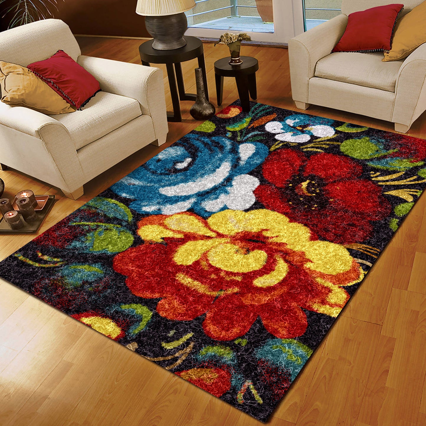 Multi Color Flower HN0309094R Rug