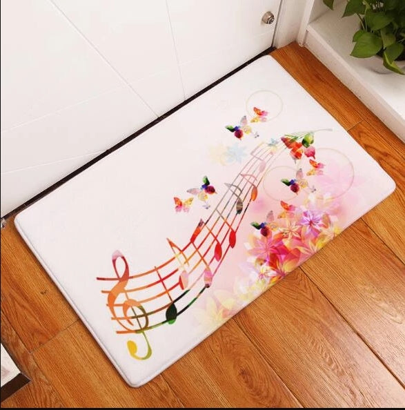 Music CL180966MDD Non-slip Door mats