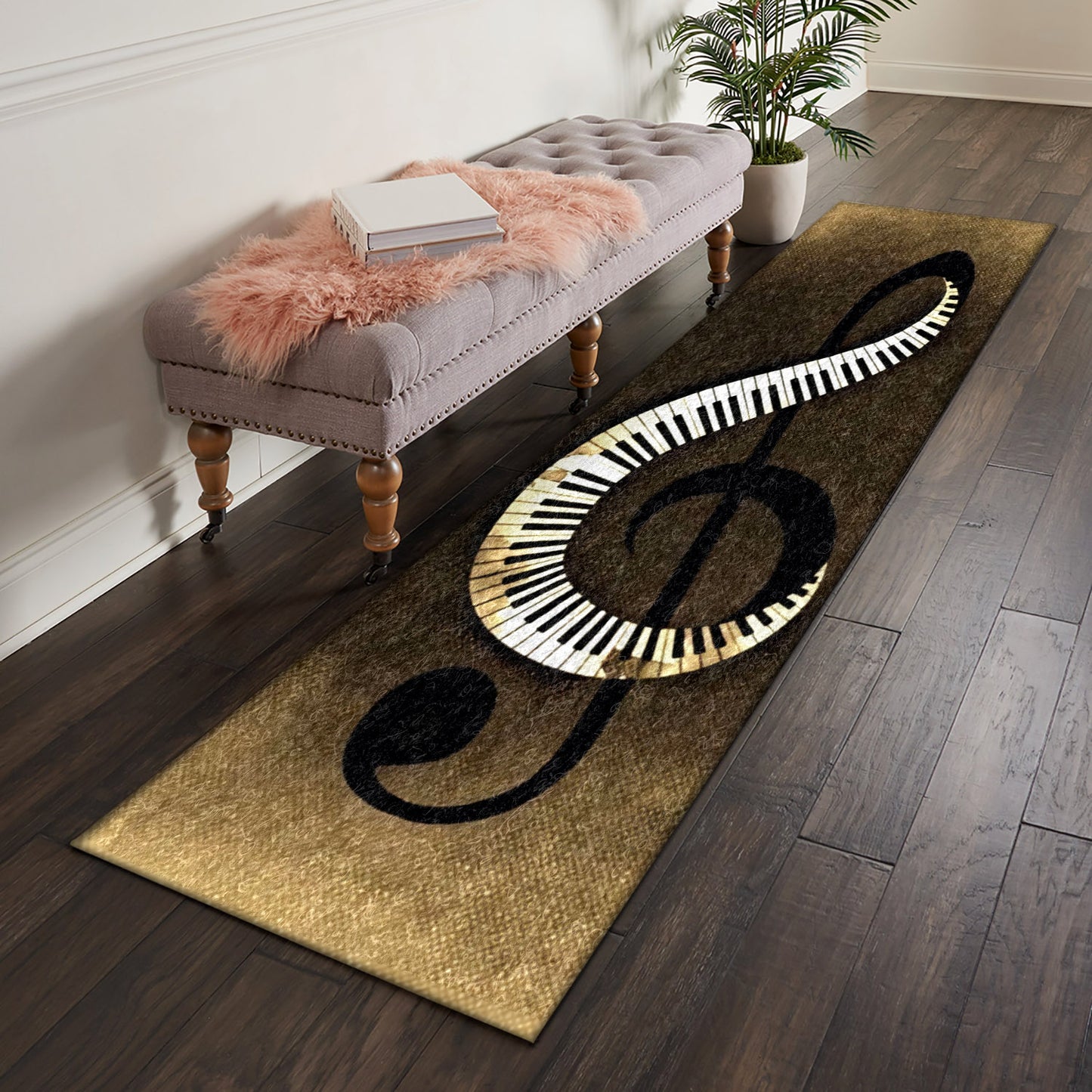 Music HT121029N Runner Rug