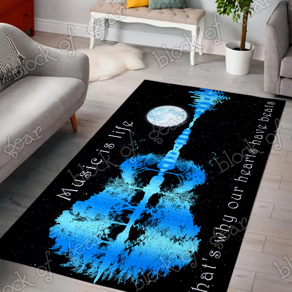 Music Is Life CL190995MDR Rug