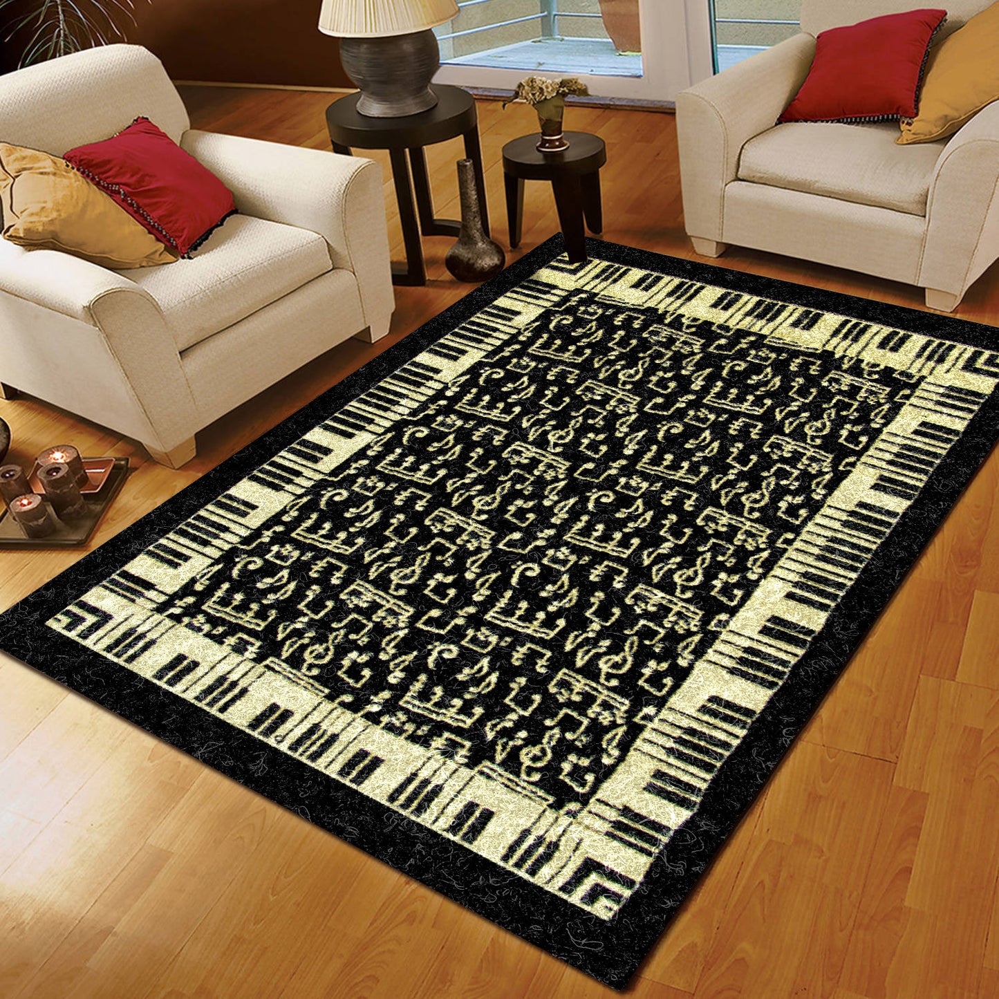 Music Piano CLA0110152R Rug