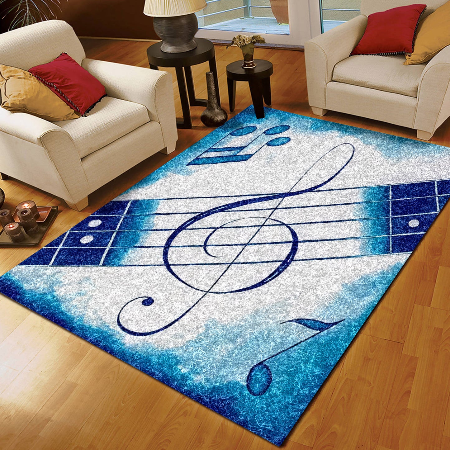 Musical Notes HT070874M Rug