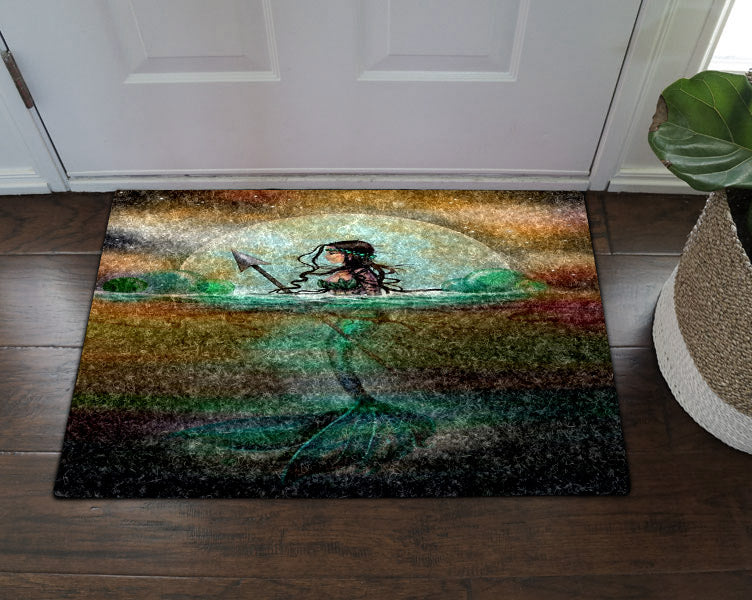 Mystic Sea Mermaid Fantasy HN05100104D Non-slip Door mats