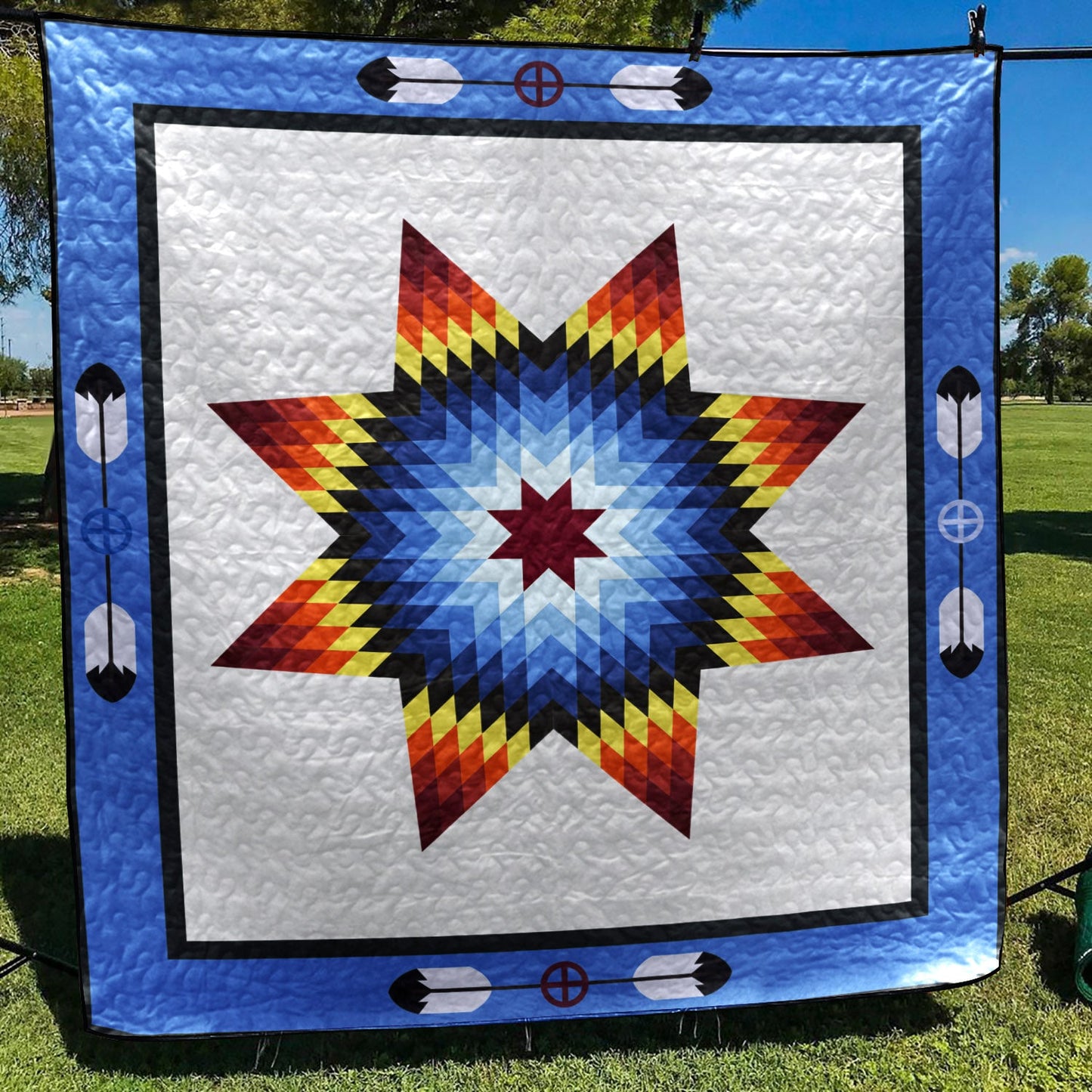 Native American TD2709509 Quilt Blanket