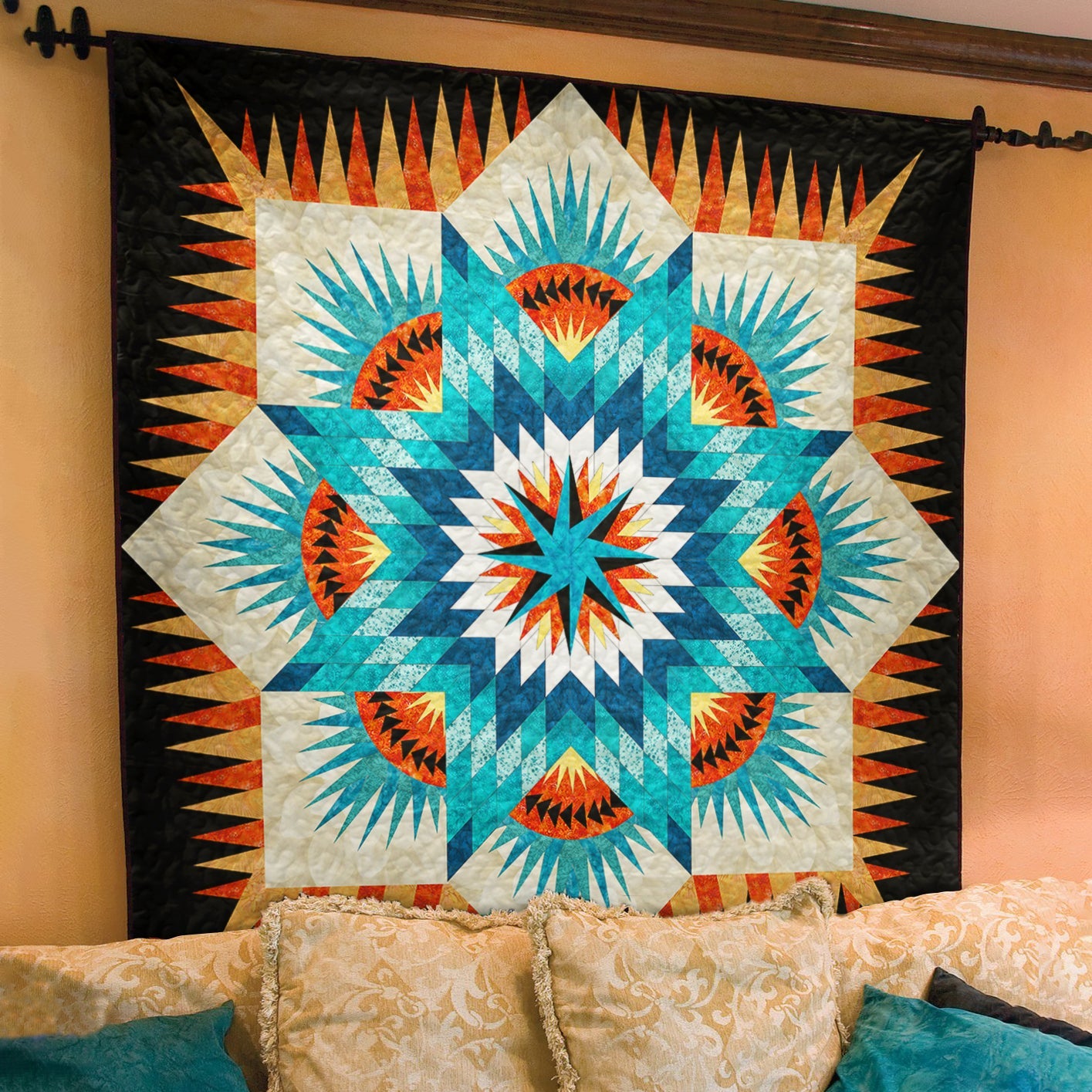 Native American Star Quilt Blanket TL310502Y