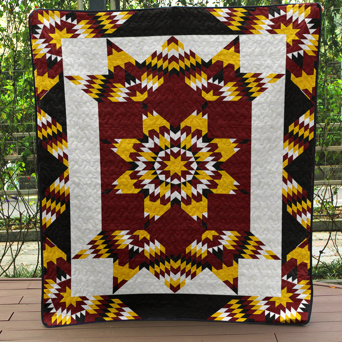 Native American Star Quilt Blanket HN250502M