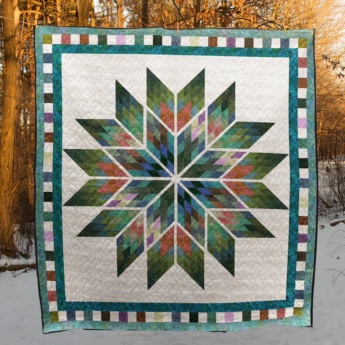 Native American Star Quilt Blanket TL300502Y