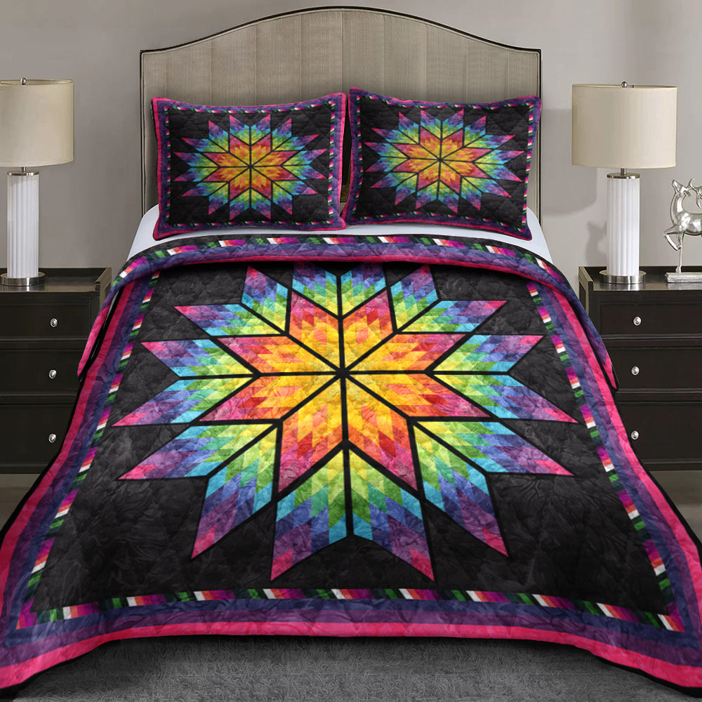 Native Flower Quilt Bedding Set MT310504ABS