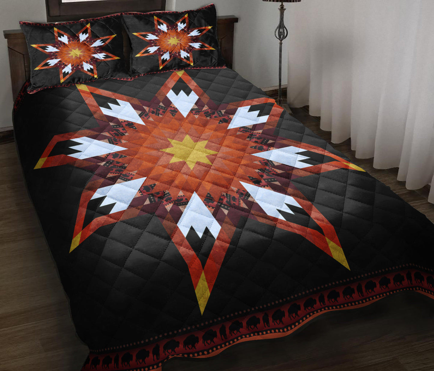 Native Star Quilt Bedding Set MT260505ABS