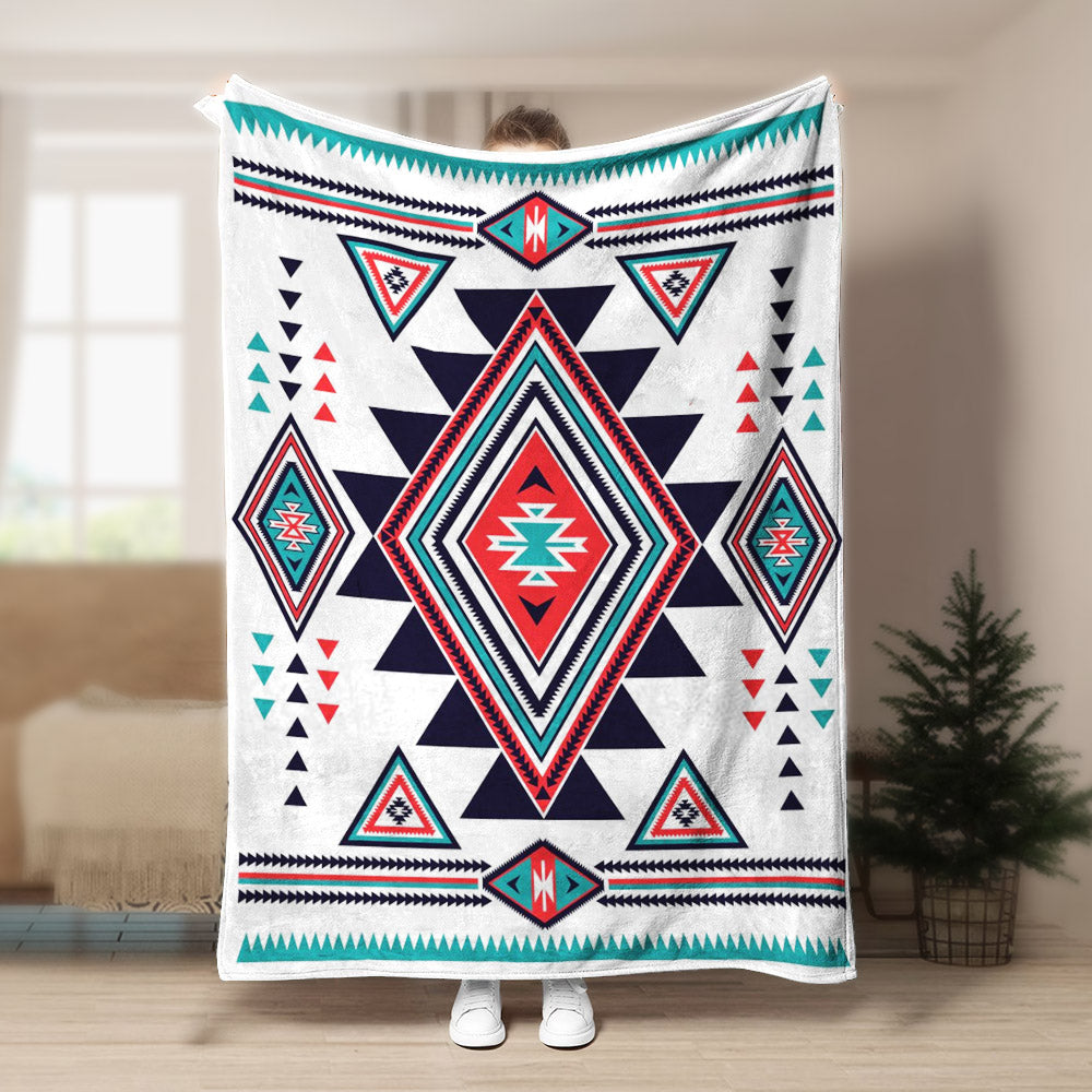 Native American BT080990F Sherpa Fleece Blanket