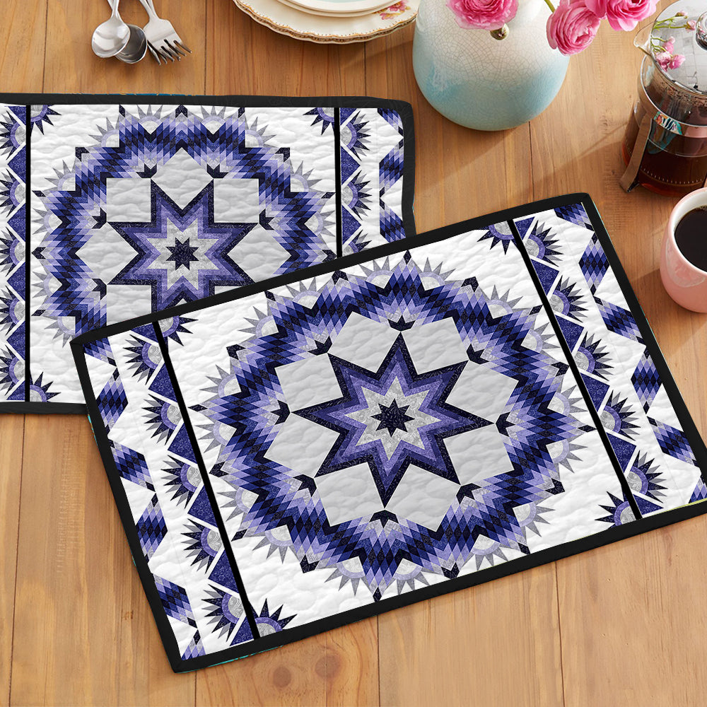 Native American Broken Star TN260502DPM Quilted Placemats