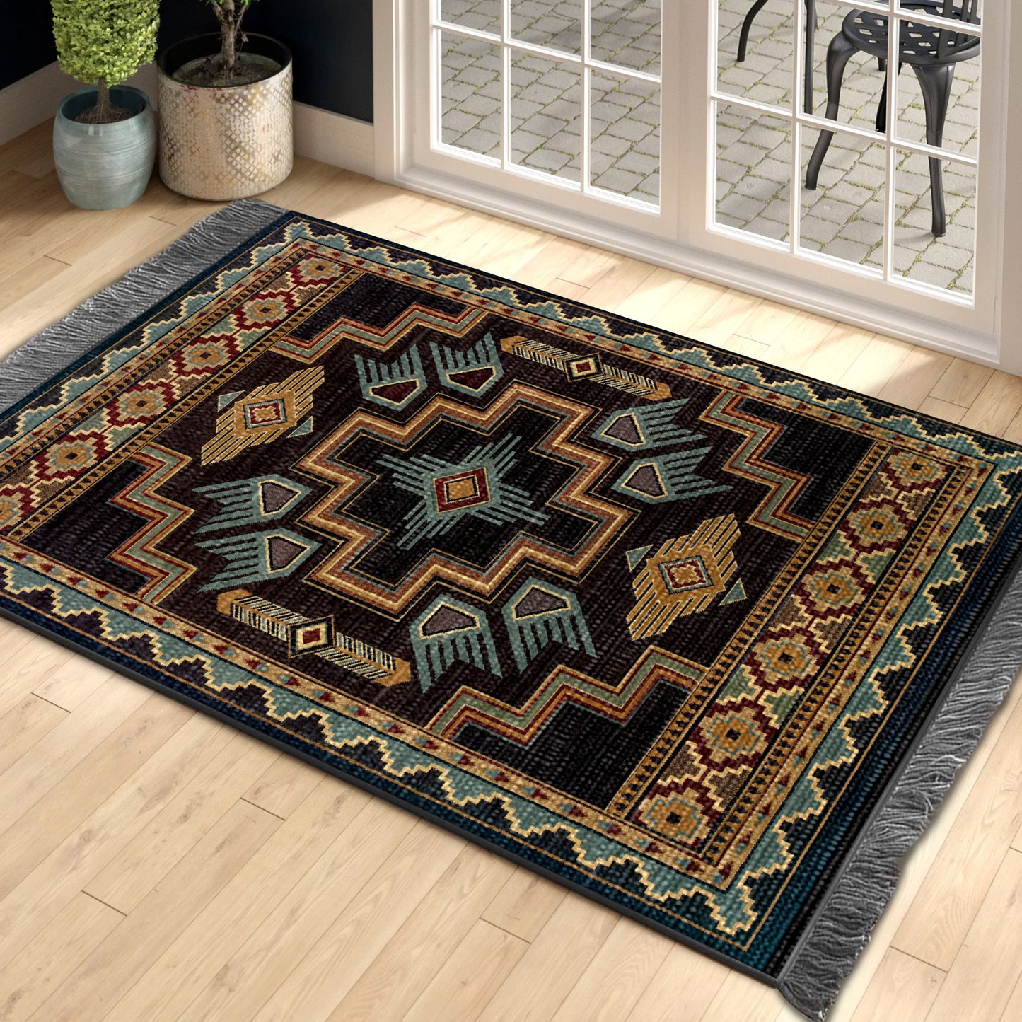 Native American CG0110118F Decorative Floor-cloth