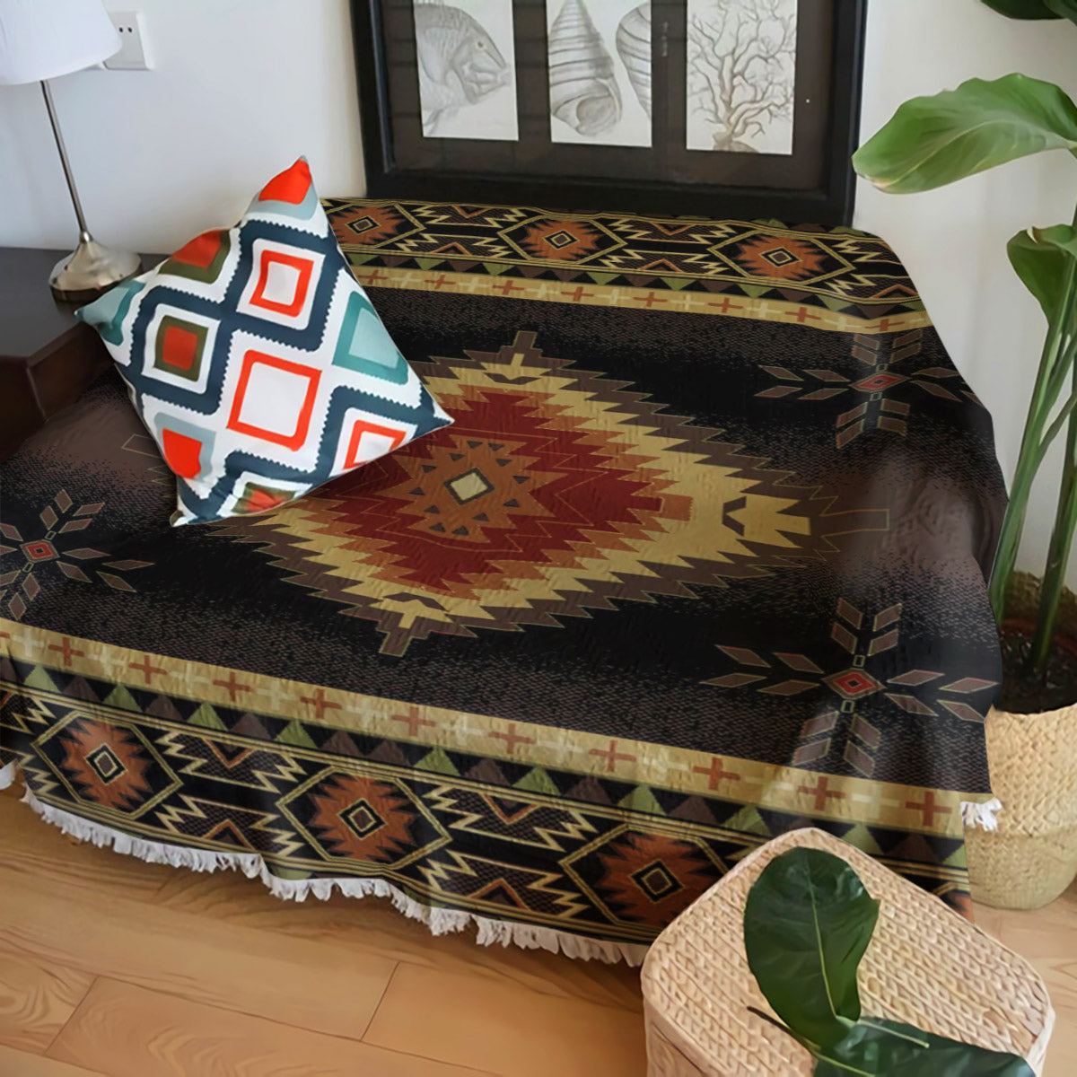 Native American CG2109136S Throw Blankets For Sofa