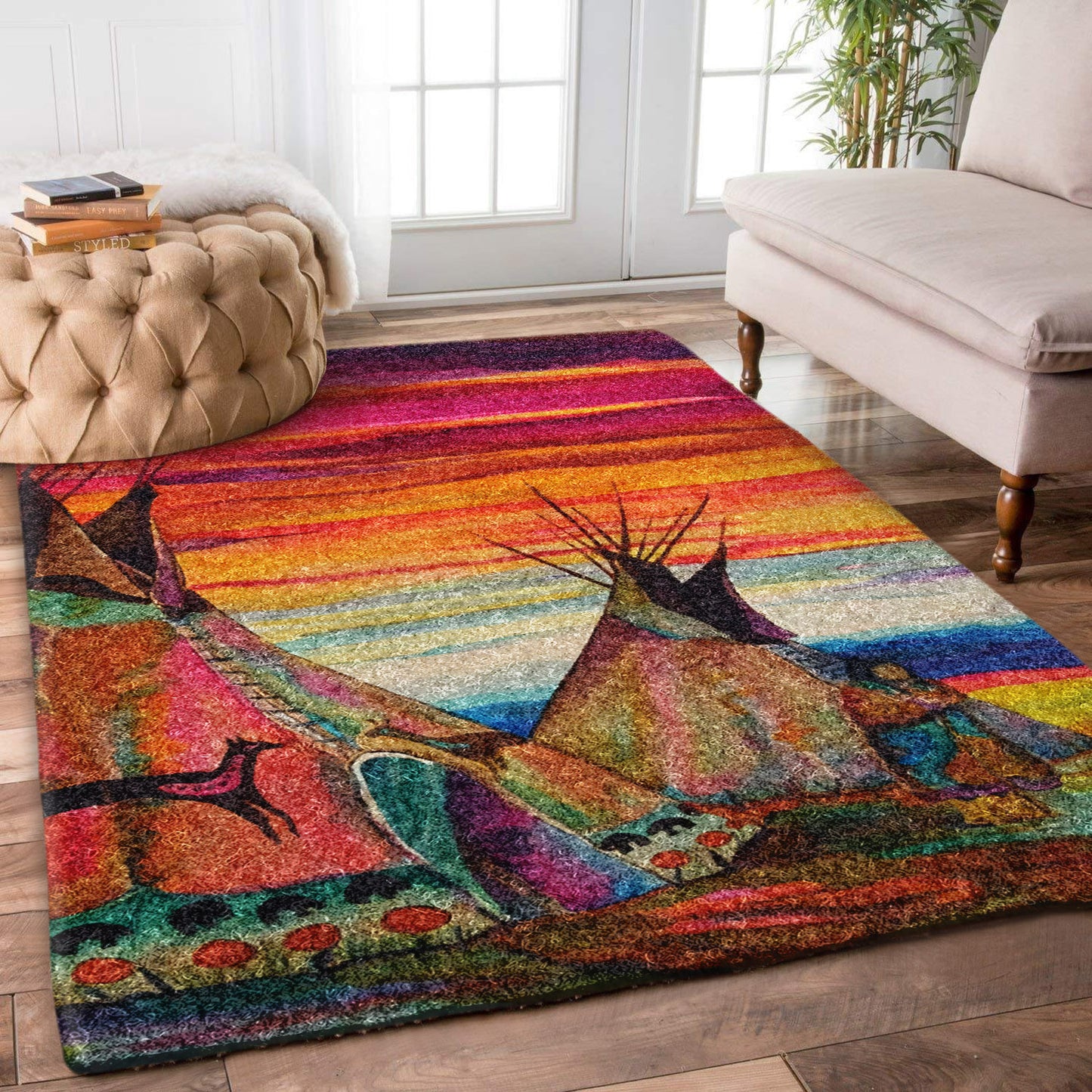 Native American DD0410134R Rug