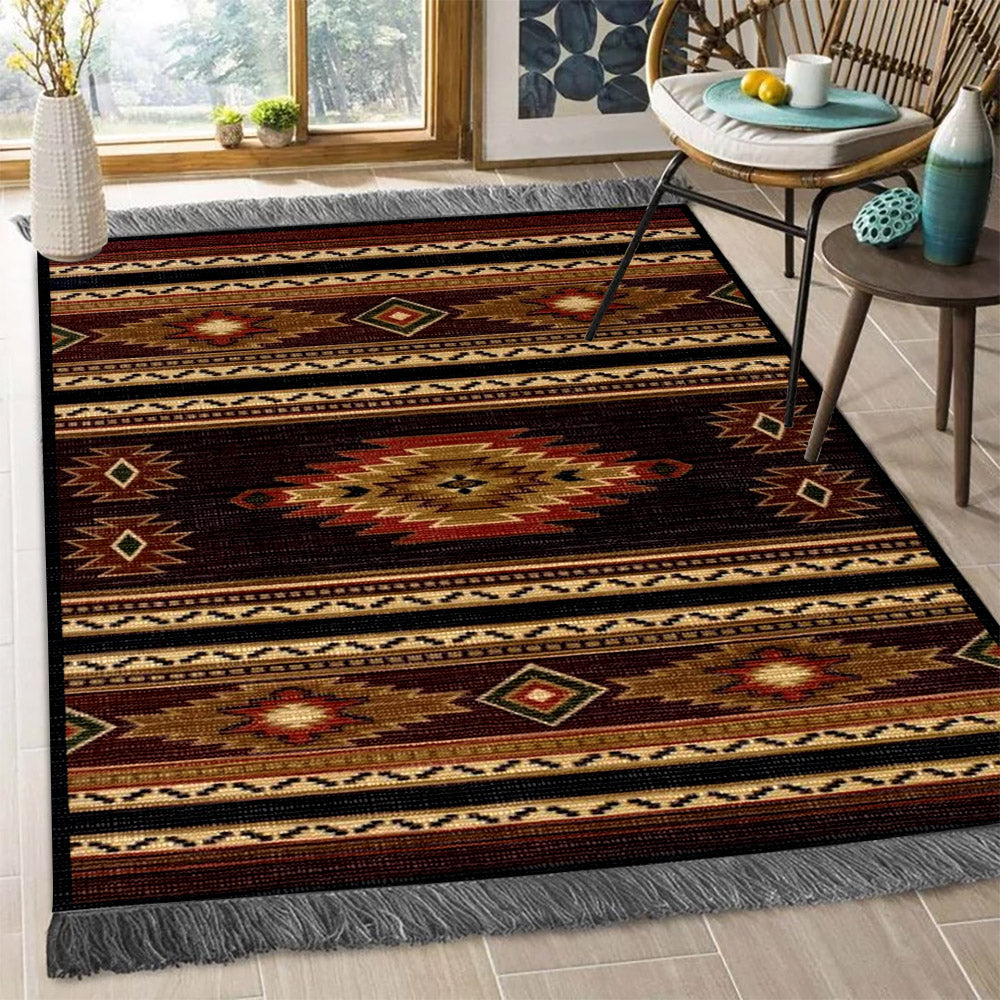 Native American HM0910084F Decorative Floor-cloth