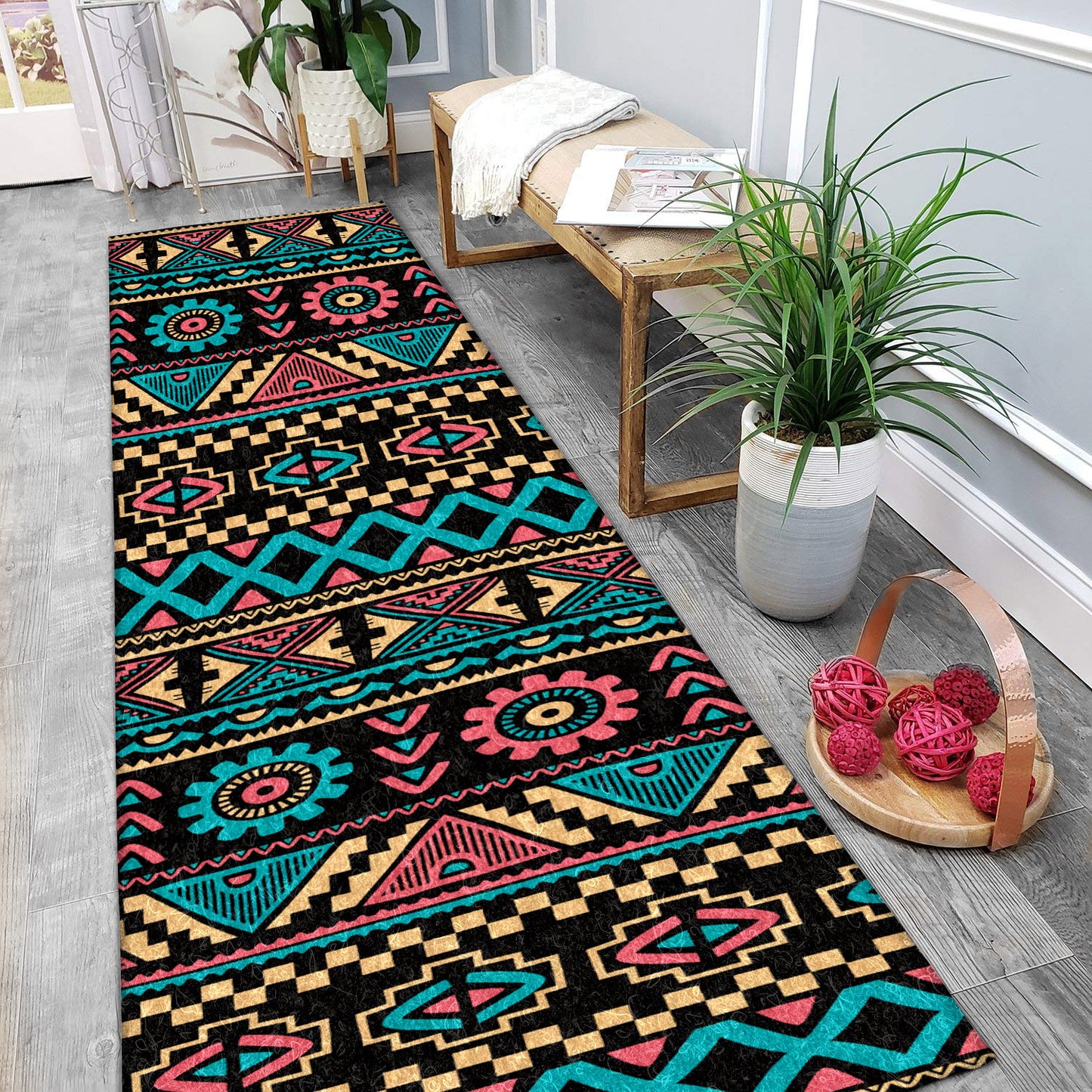 Native American HT210929N Runner Rug