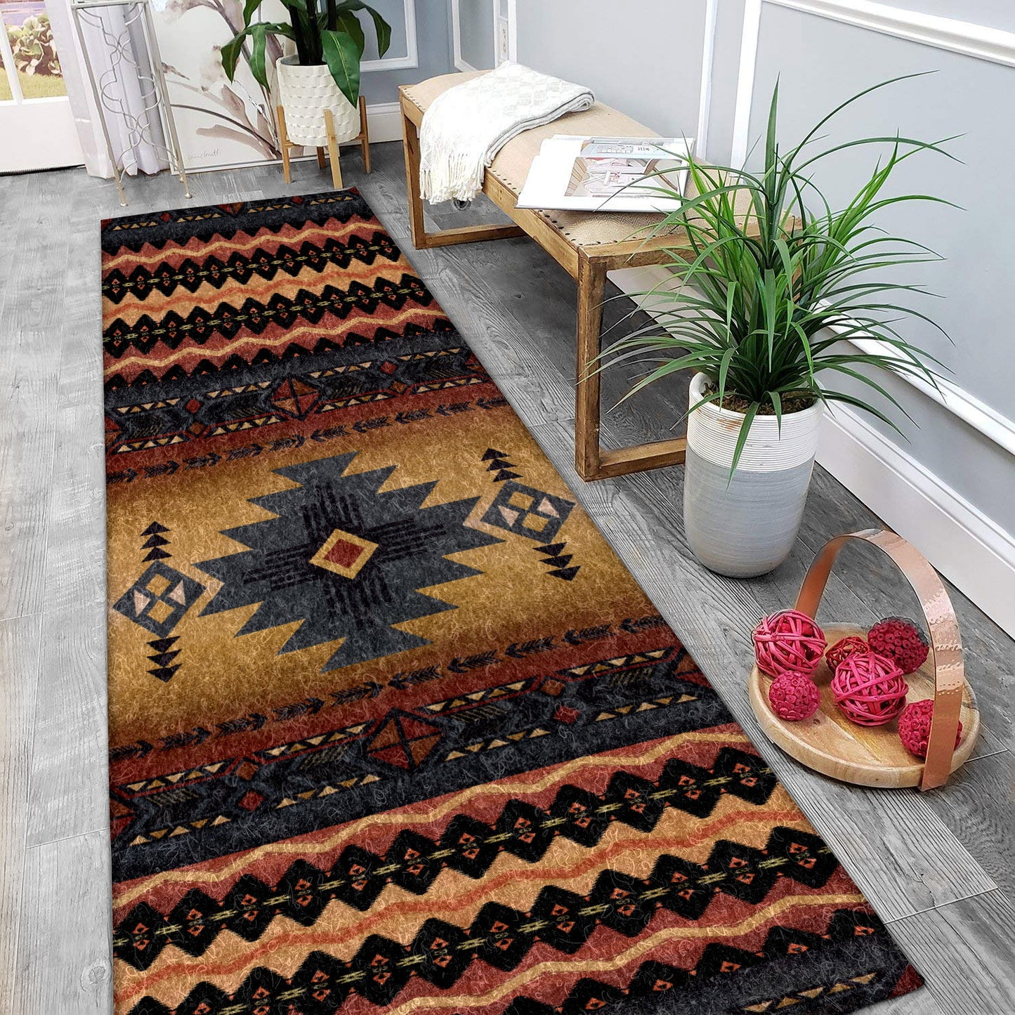 Native American TL2009089N Runner Rug