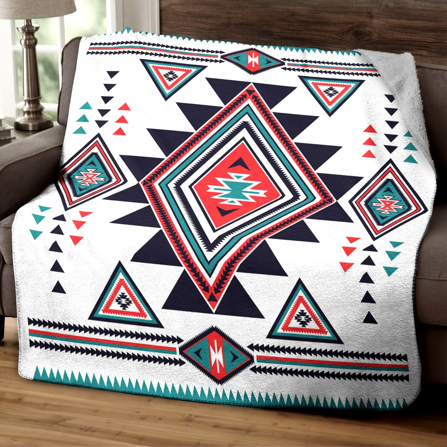Native American TN230841TT Sherpa Fleece Blanket