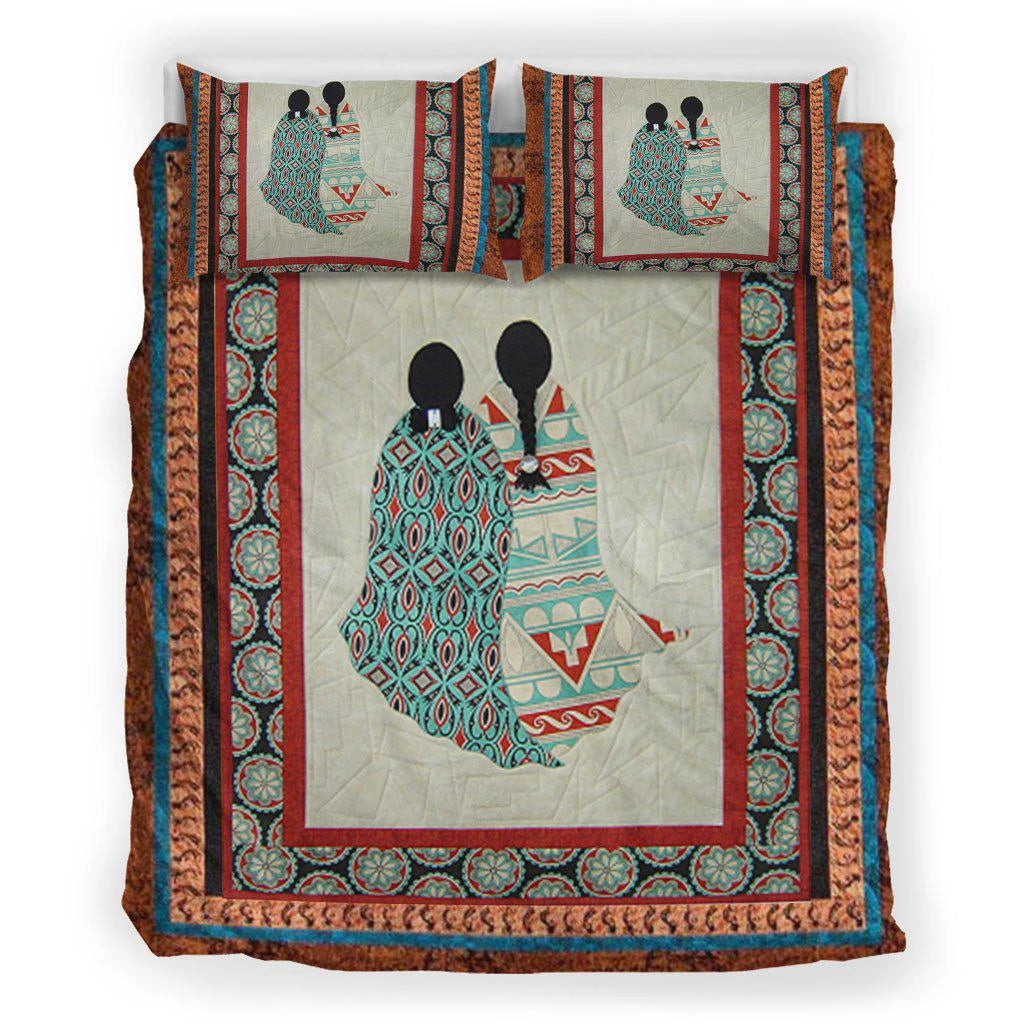 Native American Two Girls CLM1210111B Bedding Sets