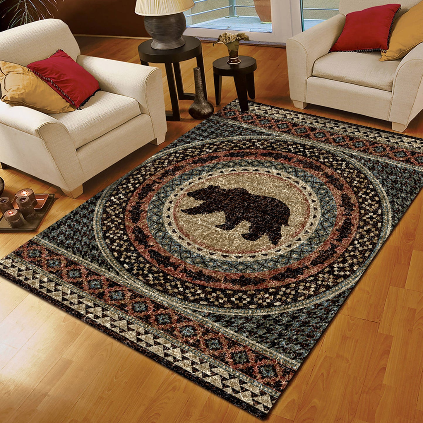 Native Bear HM030952M Rug