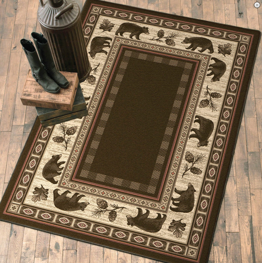 Nature Bears CLM3009112M Rug