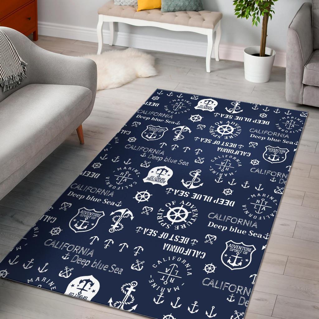 Nautical Anchor CL12100921MDR Rug