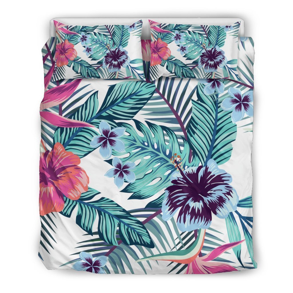 Neon Hibiscus Tropical CL16100455MDB Bedding Sets