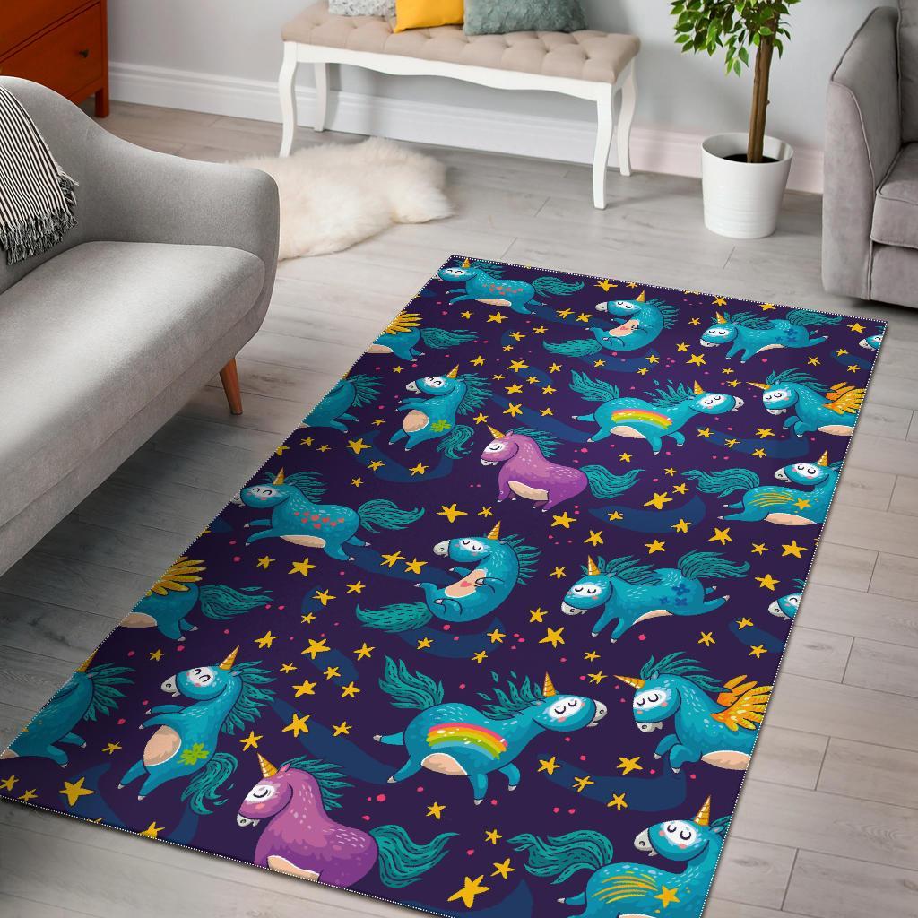 Night Star Unicorn CL17100423MDR Rug