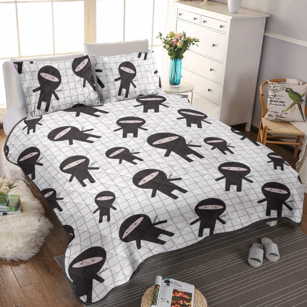 Ninja CL12100454MDB Quilt Bedding Set