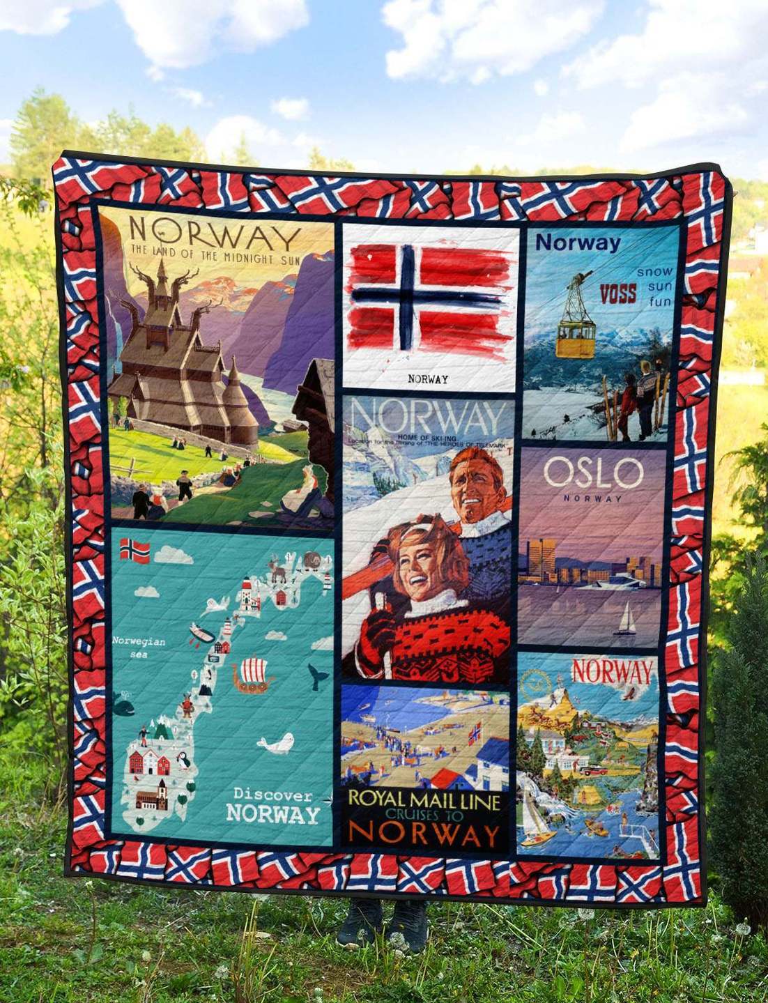 Norway NG020744B TBG Quilt Blanket