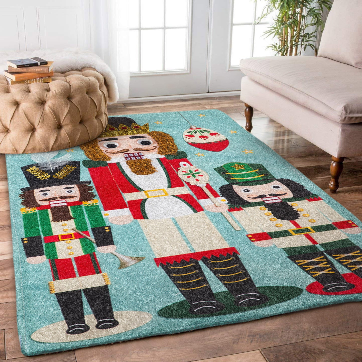 Nutcracker Christmas HN2910171R Rug