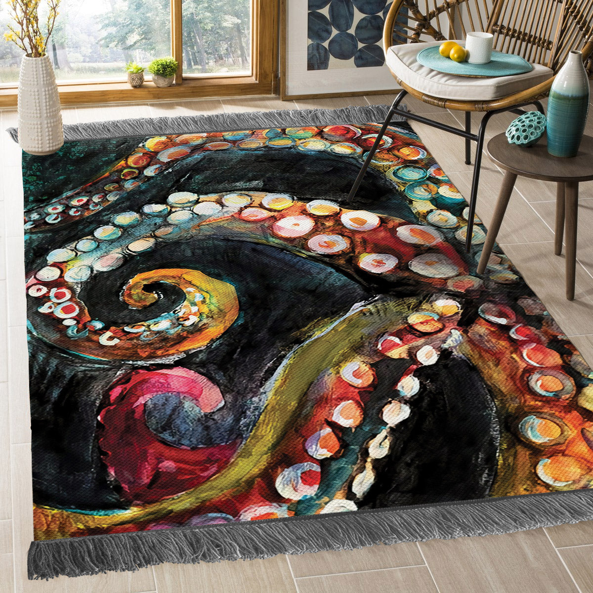 Octopus DD2809131O Decorative Floor-cloth