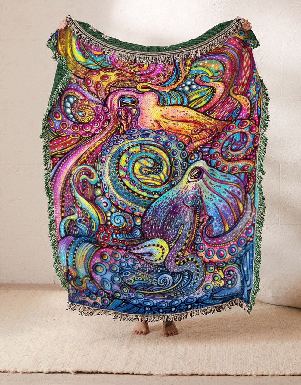 Octopus NT1710123S Throw Blankets For Sofa