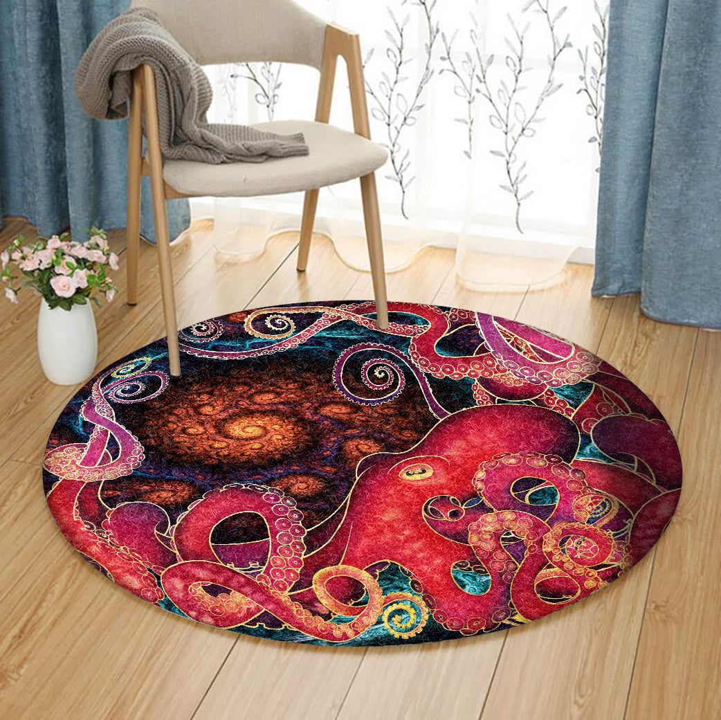 Octopus TL1610077TM Round Area Rug