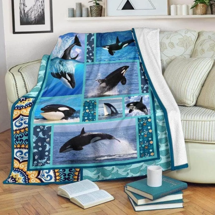 Orca CLM3010359S Sherpa Fleece Blanket