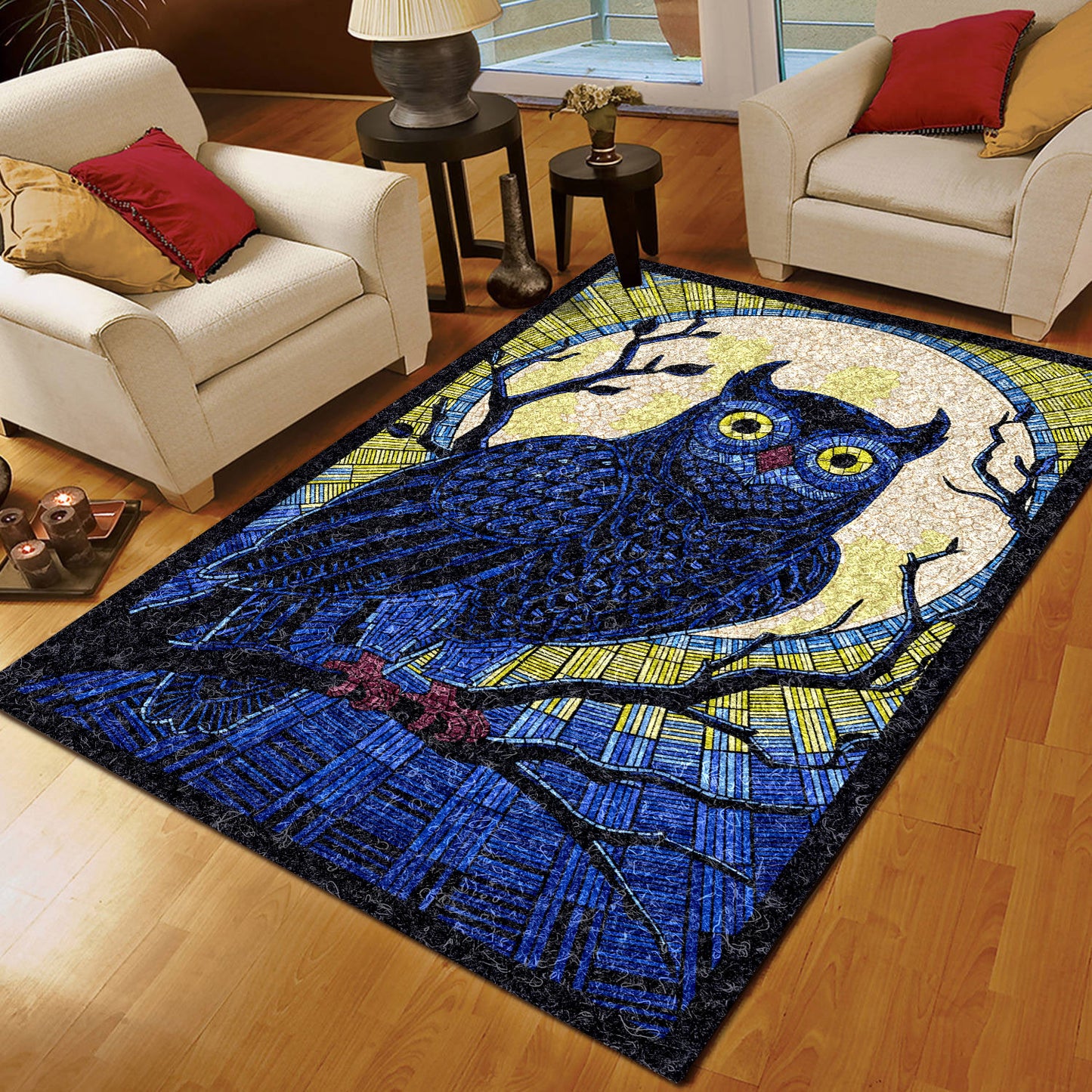 Owl 1 DD120832A Rug
