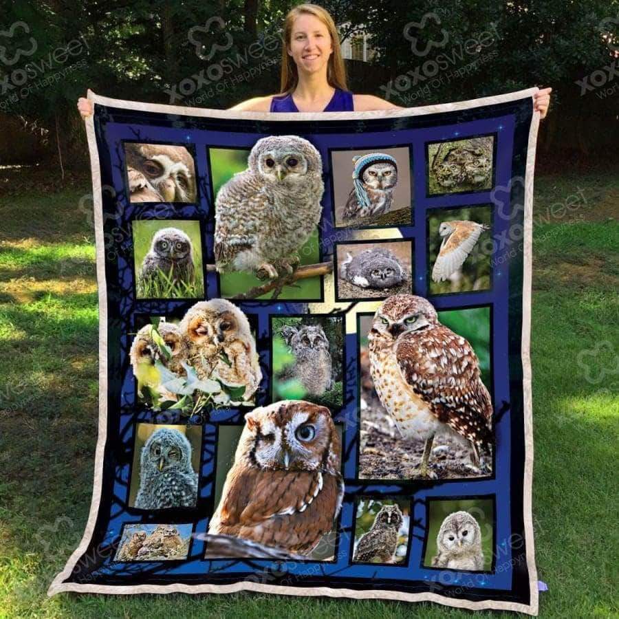 Owl Baby CL05100386MDF Sherpa Fleece Blanket