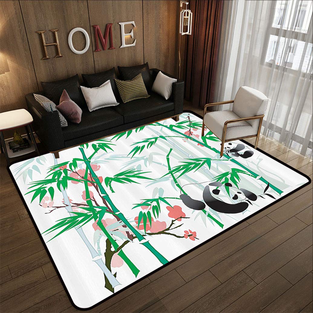 Panda And Bamboo CLG1710095R Rug