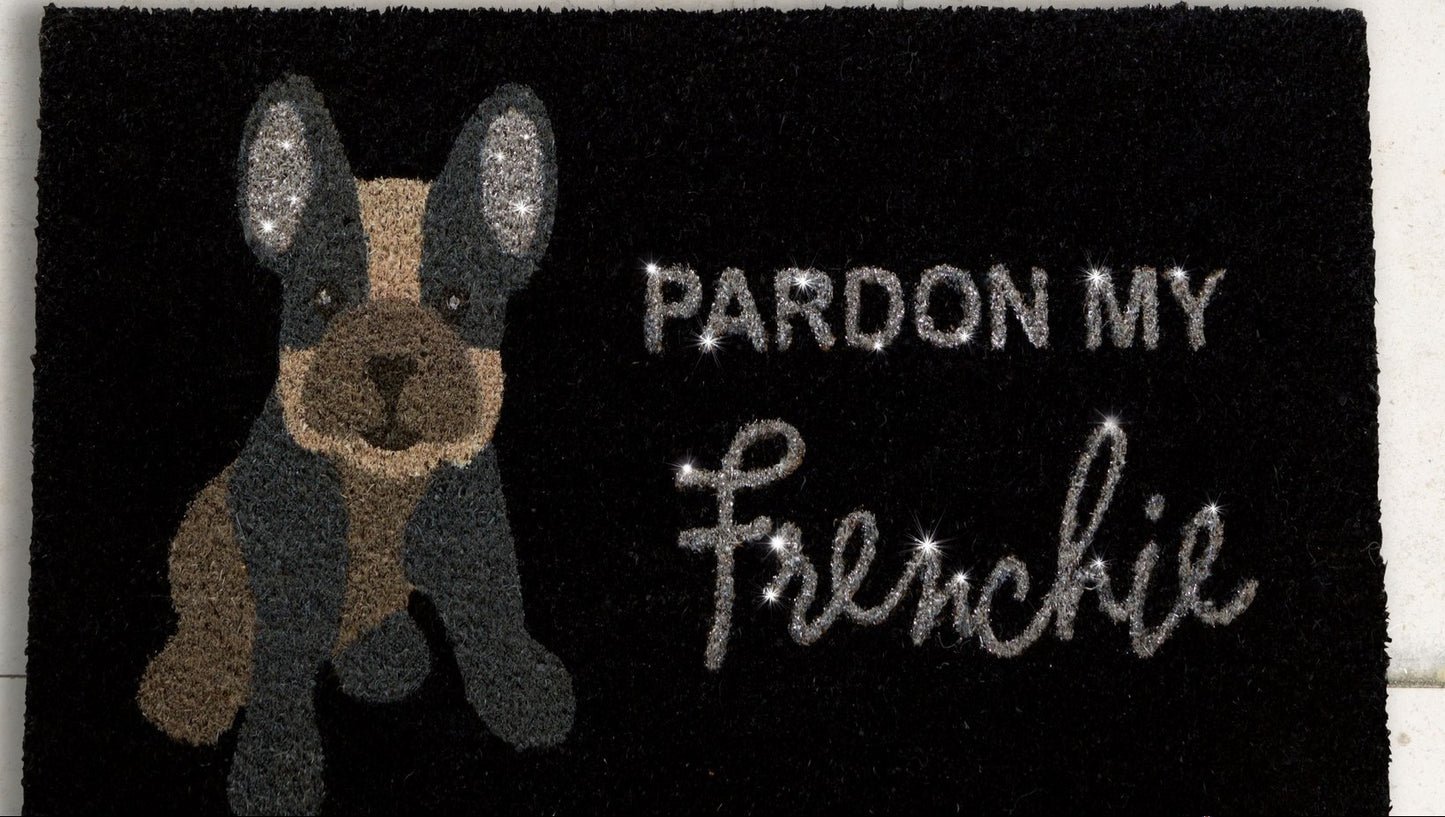 Pardon My Frenchie CLT2011070R Non-slip Door mats