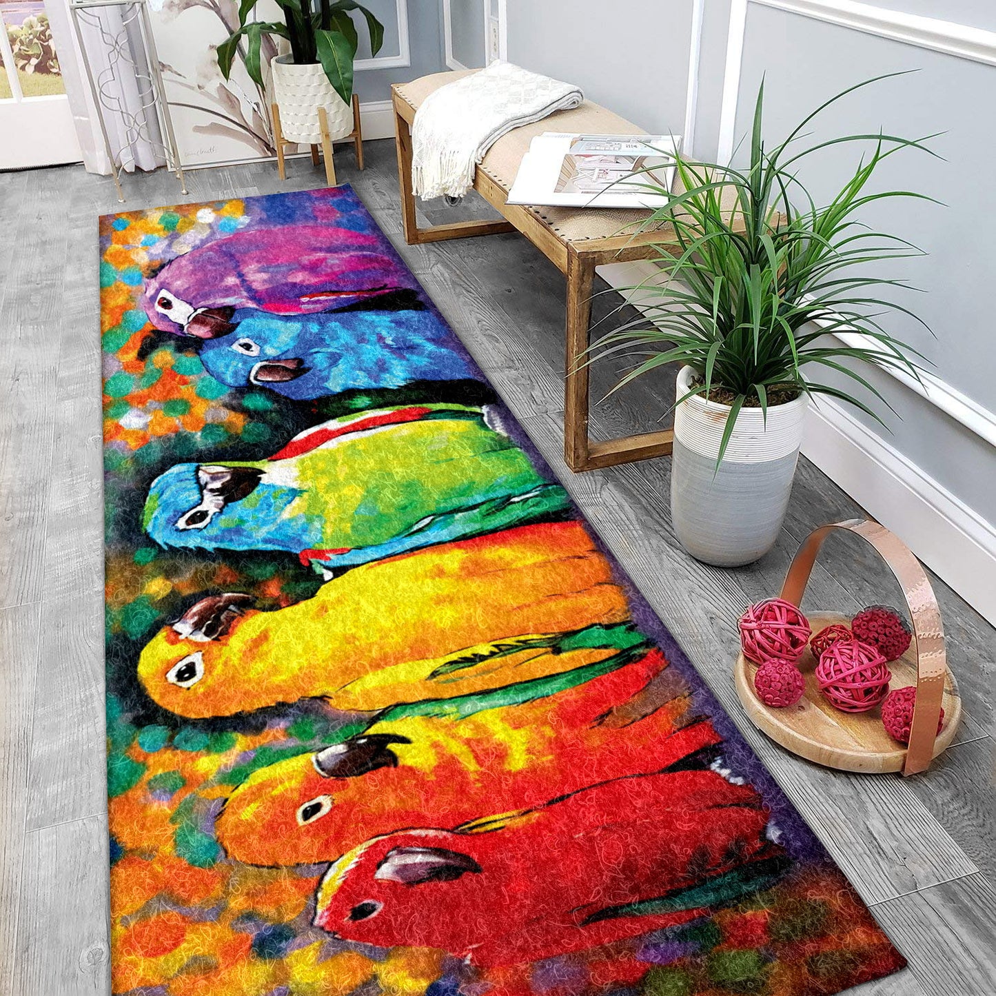Parrot HT0111035N Runner Rug