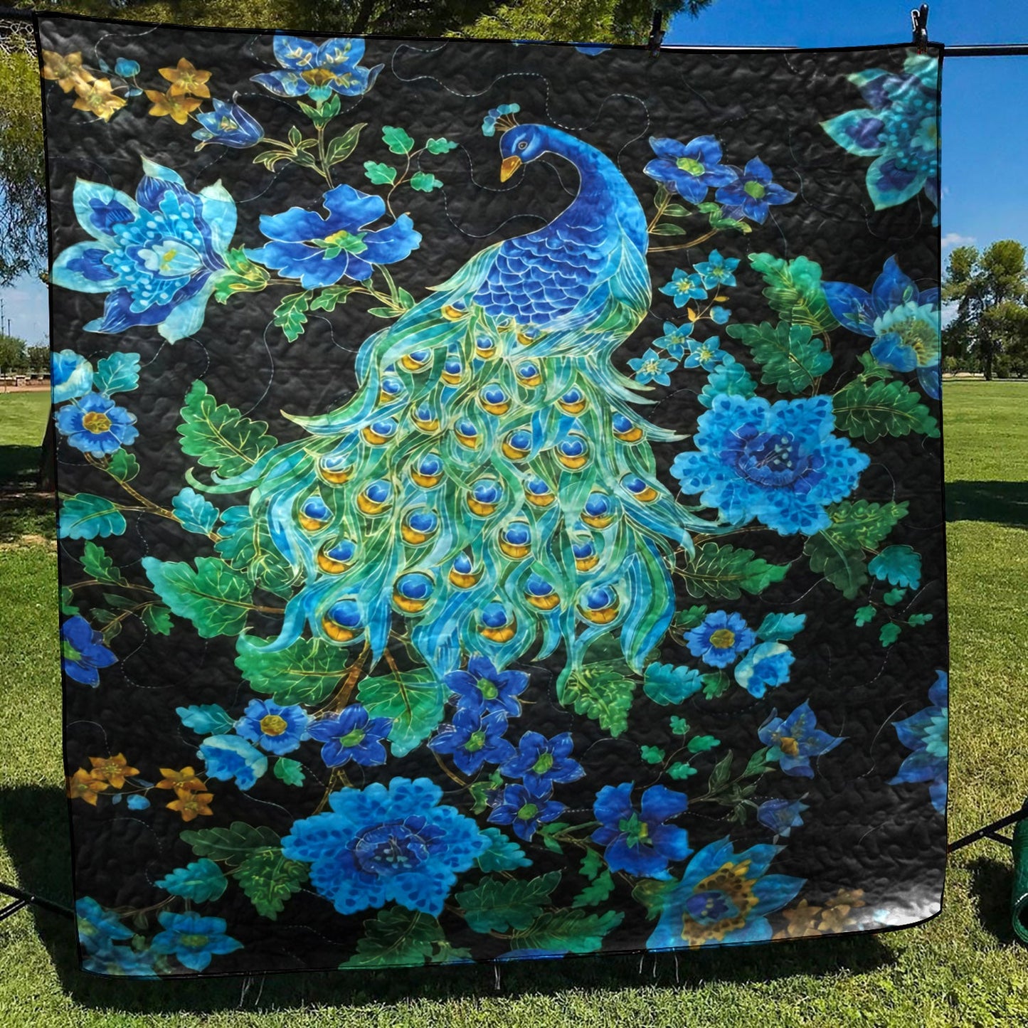 Peacock CLM0211369 Quilt Blanket