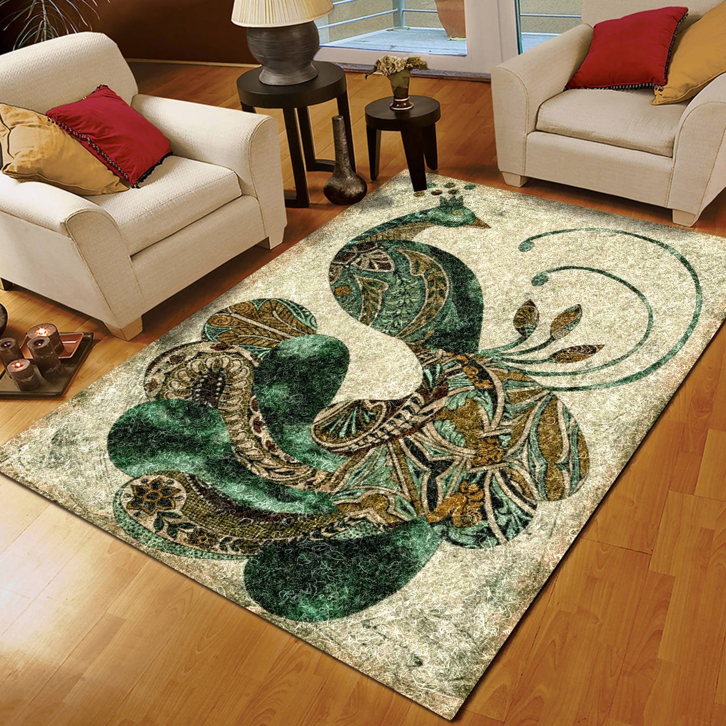 Peacock CLA150815R Rug