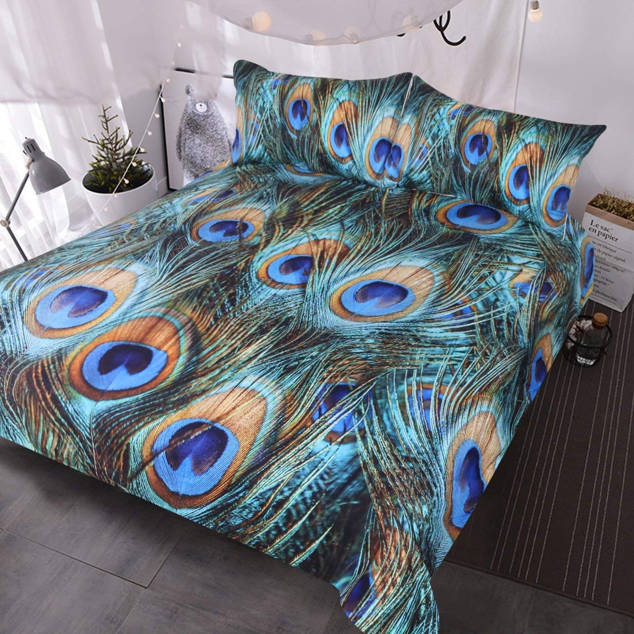 Peacock Feather CLM2210186B Bedding Sets