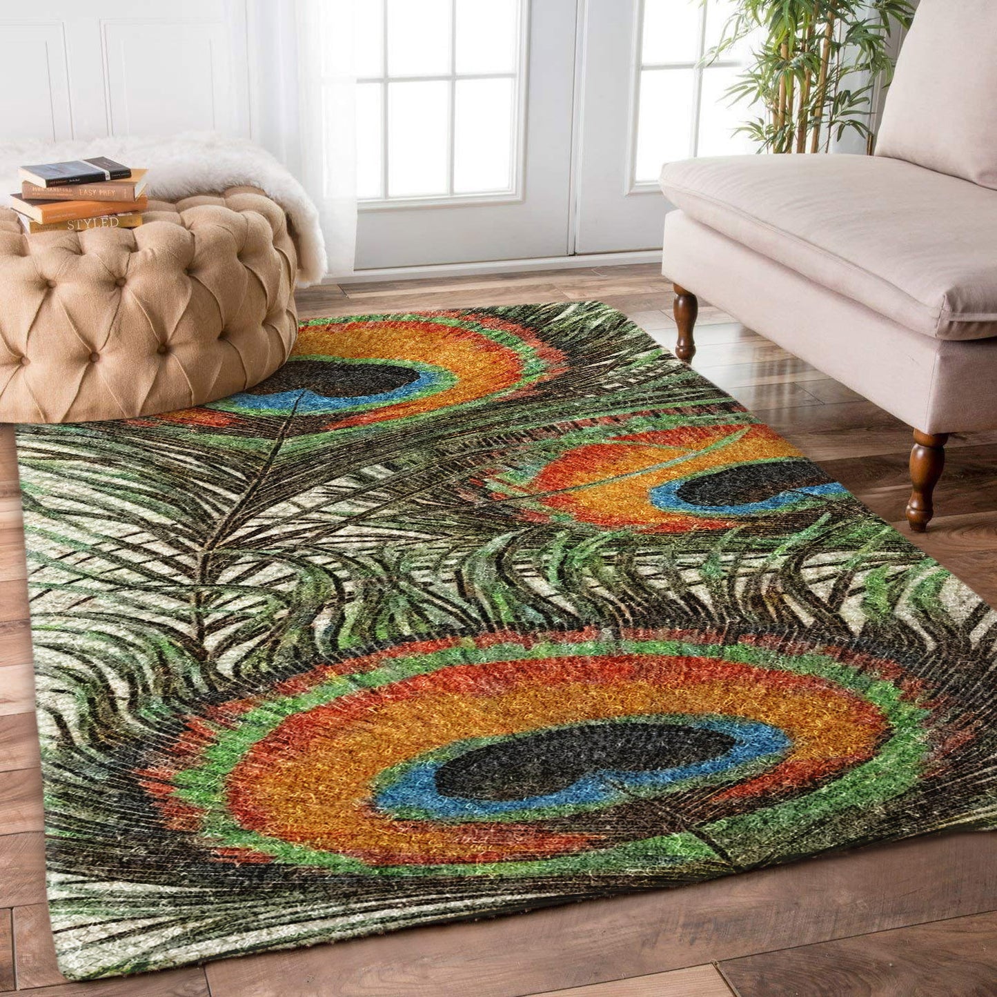 Peacock Feathers NT0810182R Rug