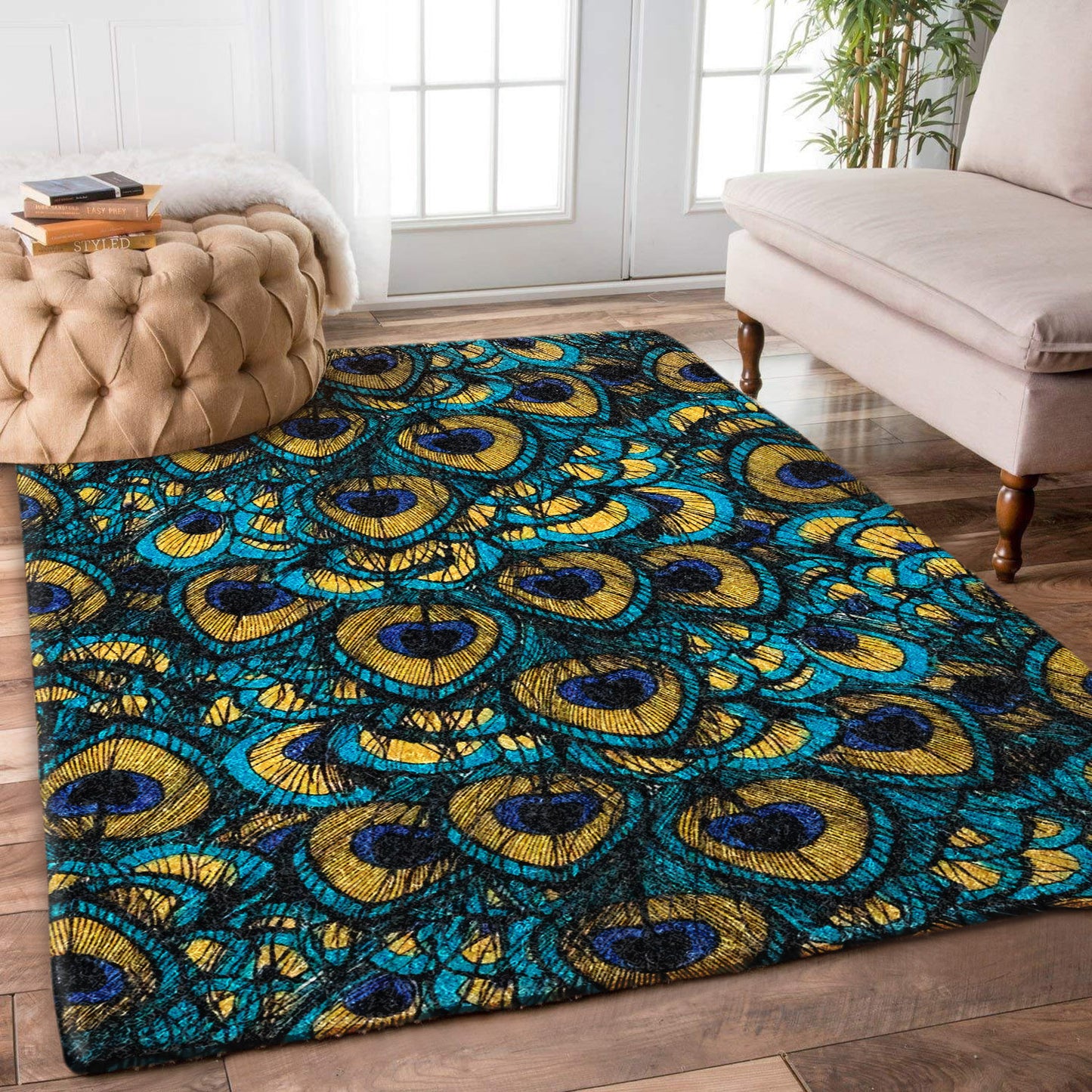 Peacock Feathers VD0410157R Rug