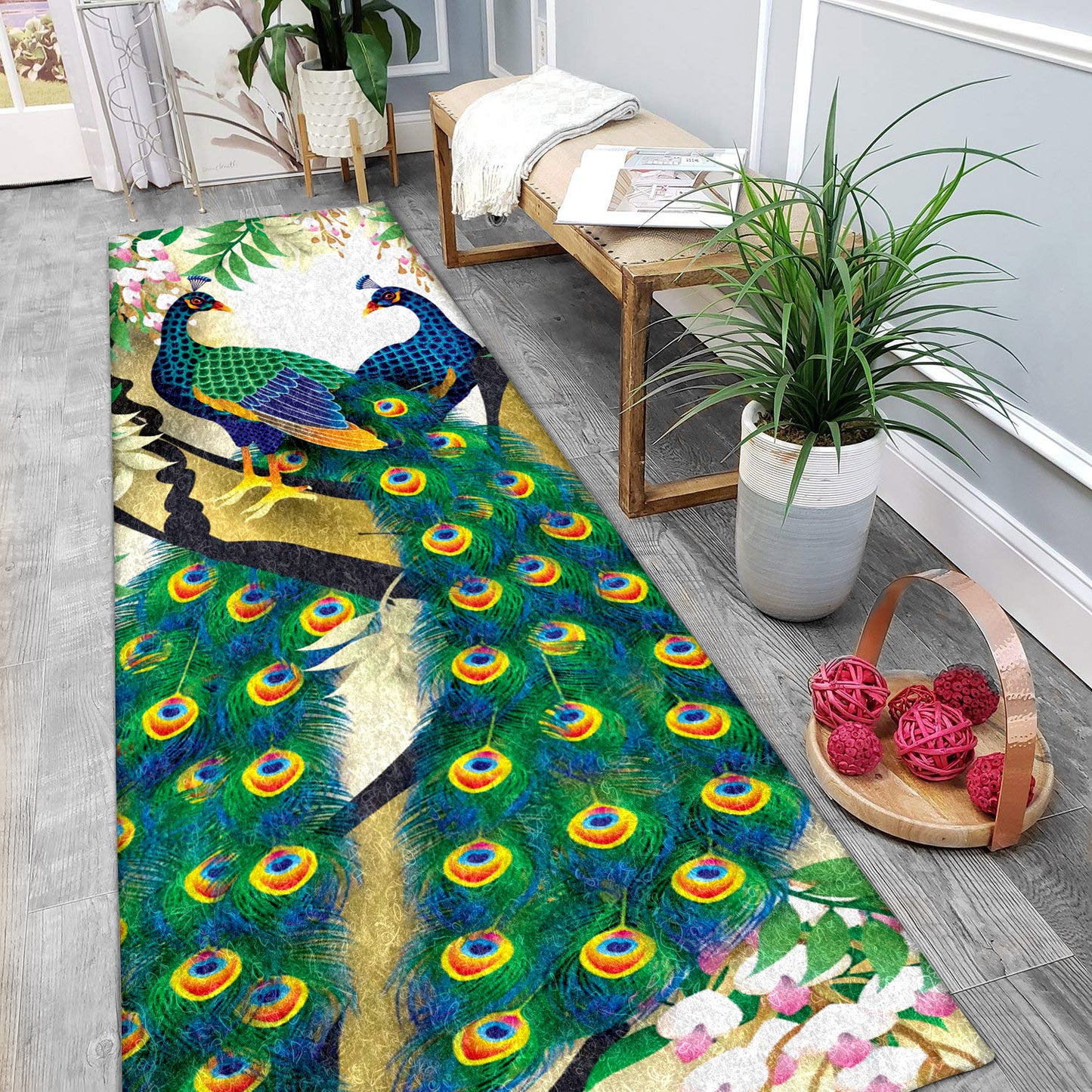 Peacock NN230901N Runner Rug
