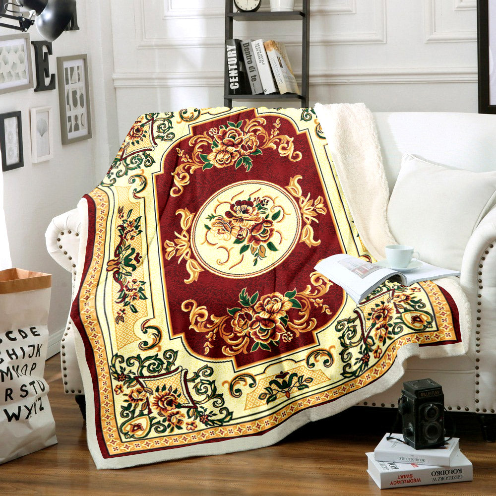 Persian DT2210195TT Sherpa Fleece Blanket