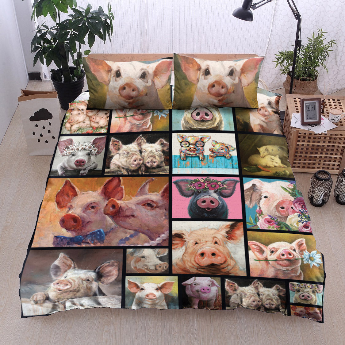 Pig YH2910122B Bedding Sets
